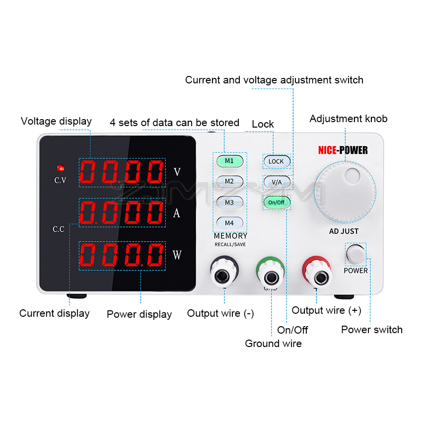 Lab Programmable Find Regulate - High Precision Adjustable Lab Power Supply 120V 3A review and price